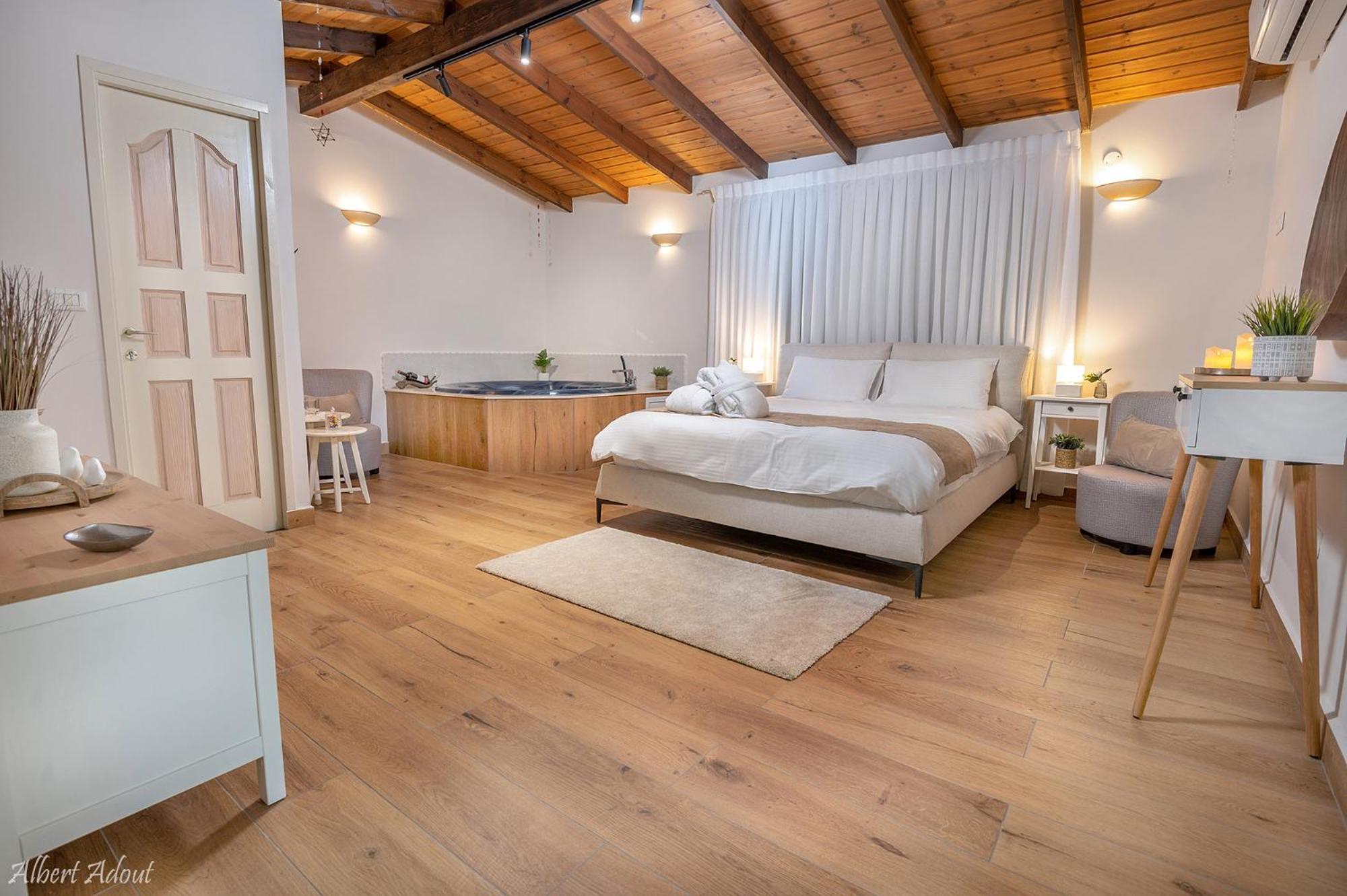 Talia Cabin Guest & Spa Rosh Pinna Exteriör bild