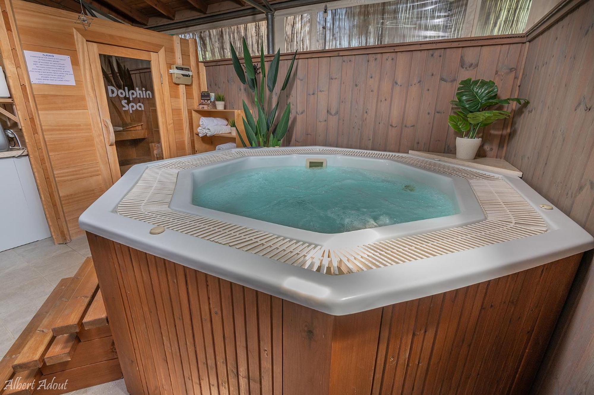 Talia Cabin Guest & Spa Rosh Pinna Exteriör bild
